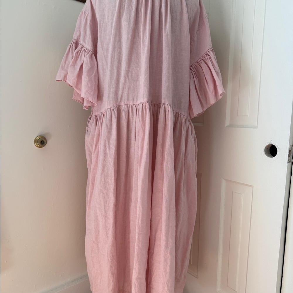 Nest Robe Pink Ruffle Dress - Picture 4 of 6
